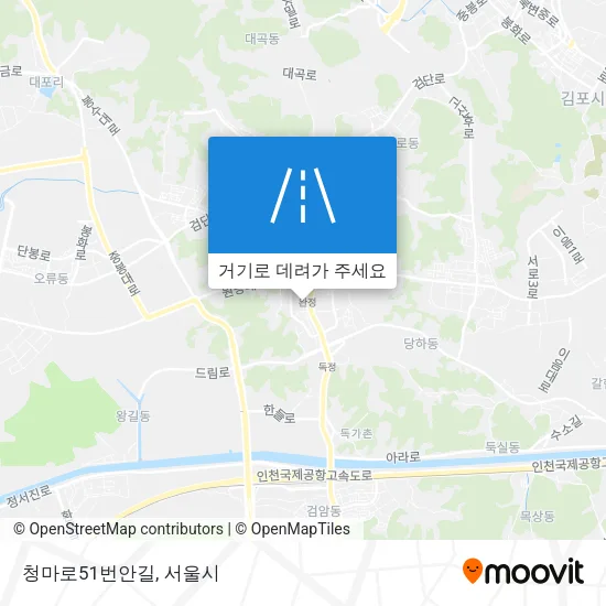 청마로51번안길 지도