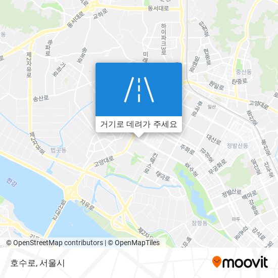 호수로 지도