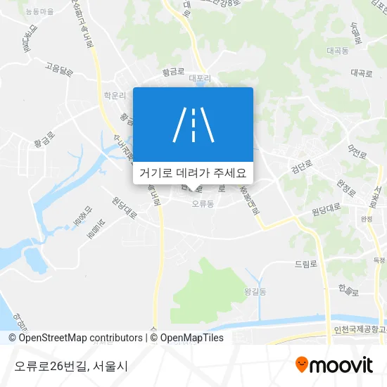 오류로26번길 지도