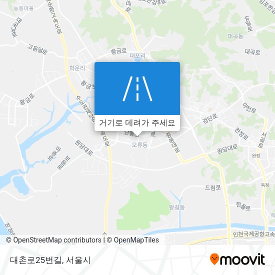 대촌로25번길 지도