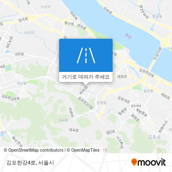 김포한강4로 지도