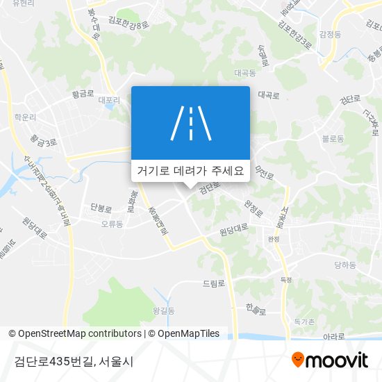 검단로435번길 지도