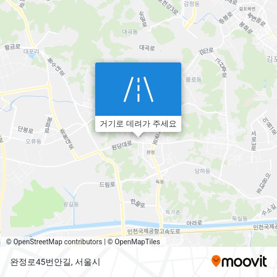 완정로45번안길 지도