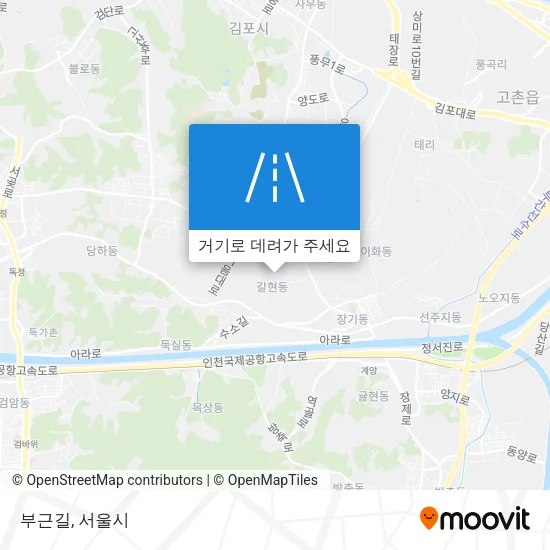 부근길 지도