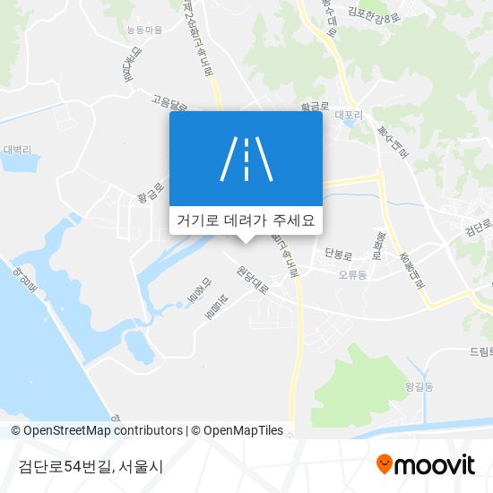 검단로54번길 지도