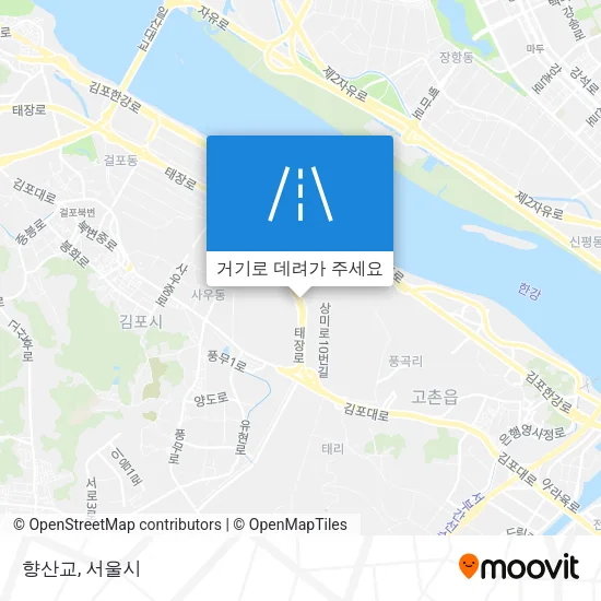 향산교 지도