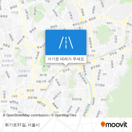 회기로31길 지도
