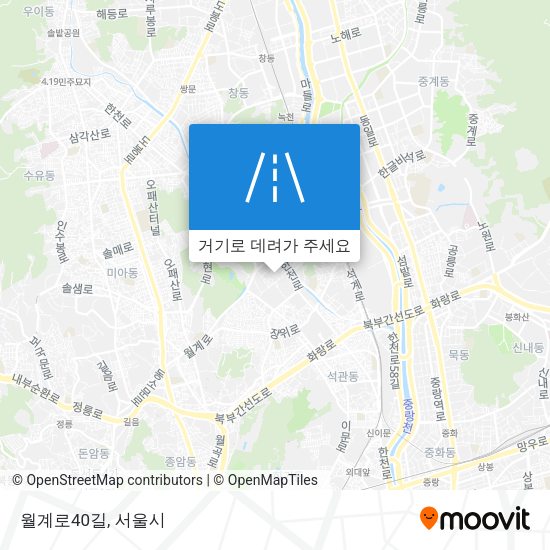 월계로40길 지도
