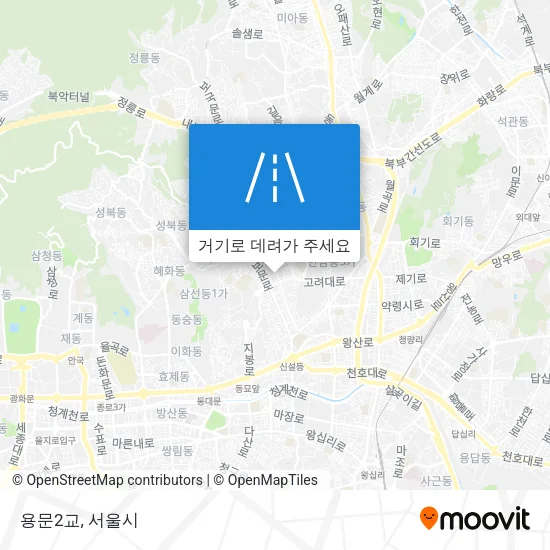 용문2교 지도