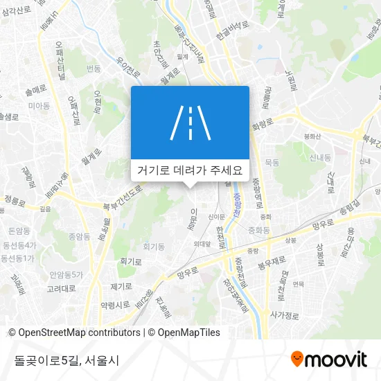 돌곶이로5길 지도