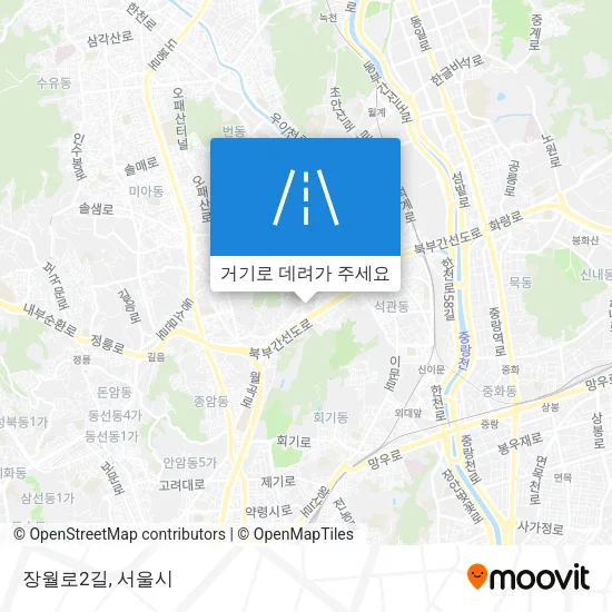 장월로2길 지도