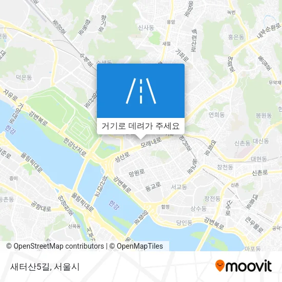 새터산5길 지도