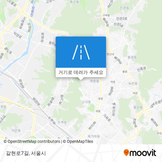 갈현로7길 지도