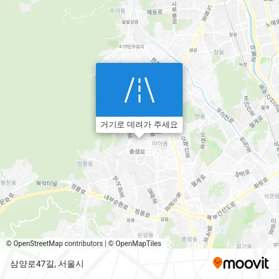 삼양로47길 지도