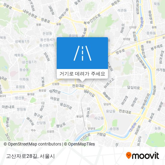 고산자로28길 지도