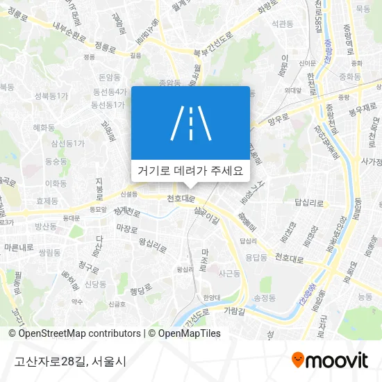 고산자로28길 지도