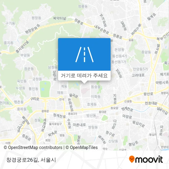 창경궁로26길 지도