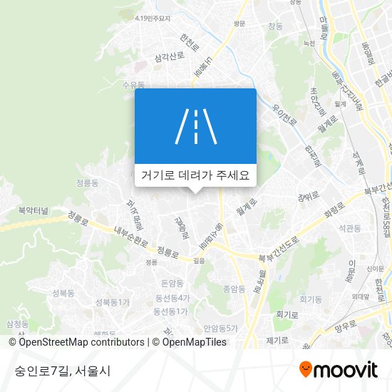 숭인로7길 지도