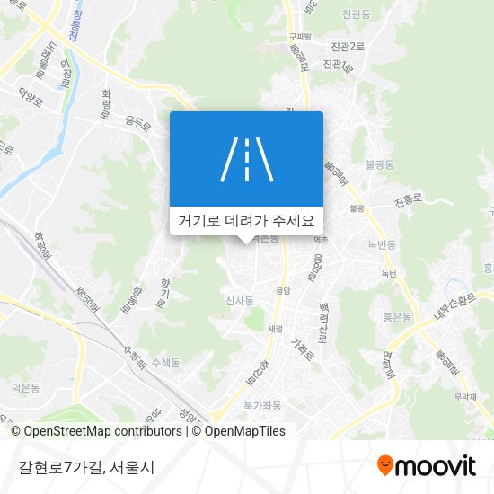 갈현로7가길 지도
