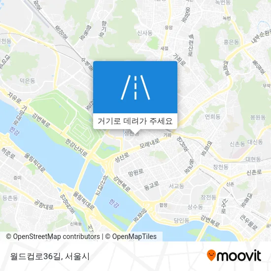월드컵로36길 지도