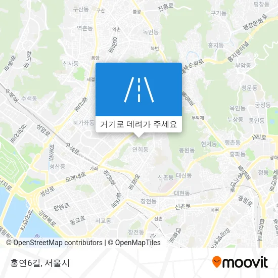 홍연6길 지도