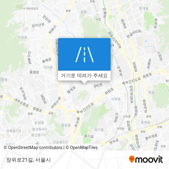 장위로21길 지도
