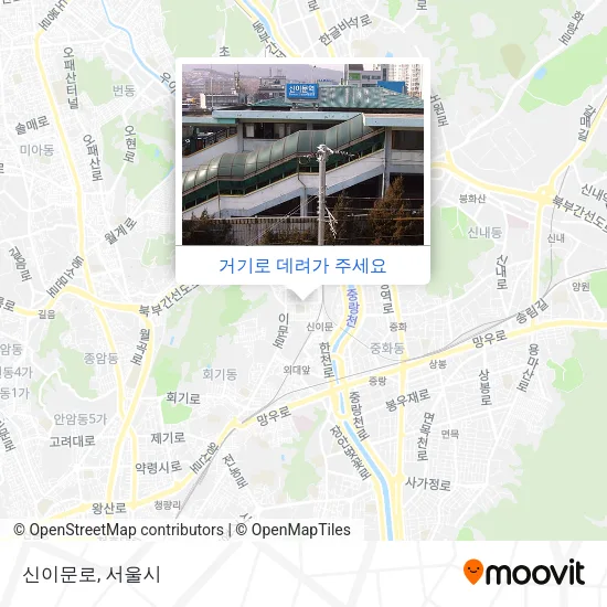 신이문로 지도