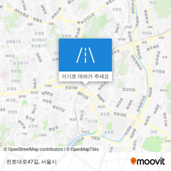 천호대로47길 지도