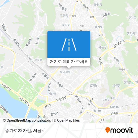 증가로23가길 지도