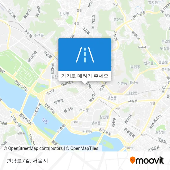 연남로7길 지도