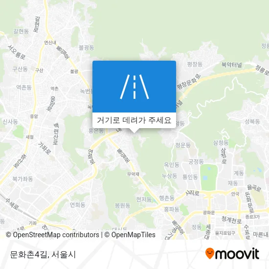 문화촌4길 지도