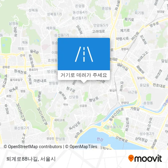 퇴계로88나길 지도