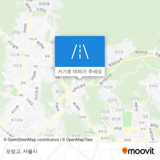 포방교 지도