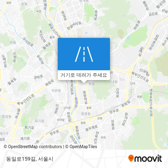 동일로159길 지도