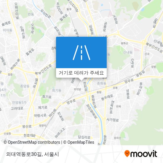 외대역동로30길 지도