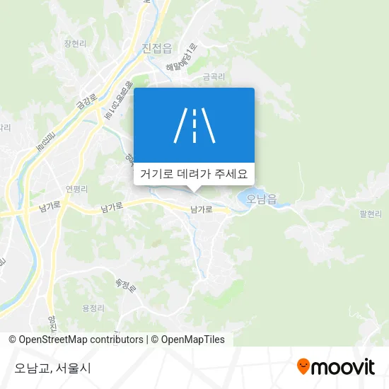 오남교 지도