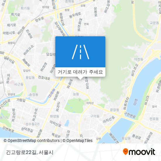 긴고랑로22길 지도