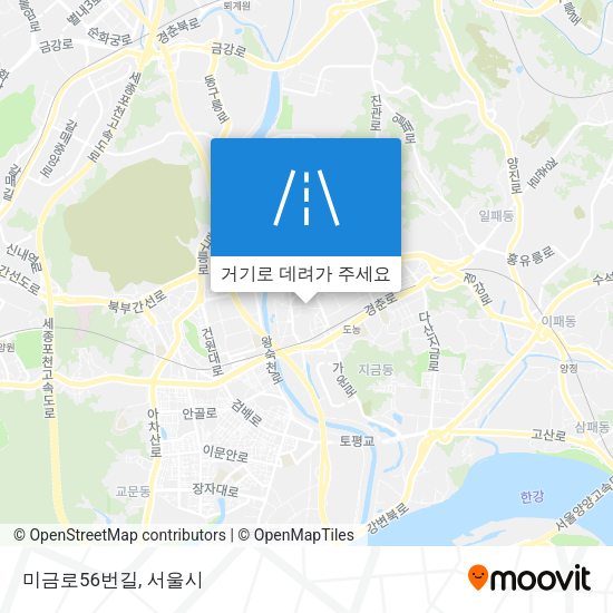 미금로56번길 지도