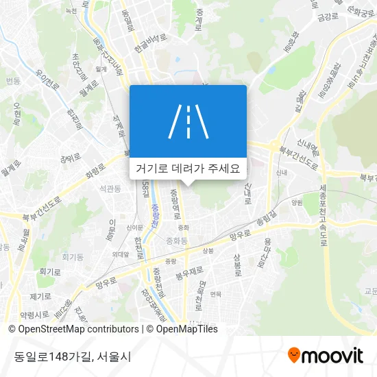 동일로148가길 지도