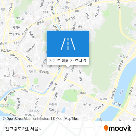 긴고랑로7길 지도
