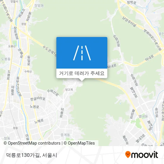 덕릉로130가길 지도