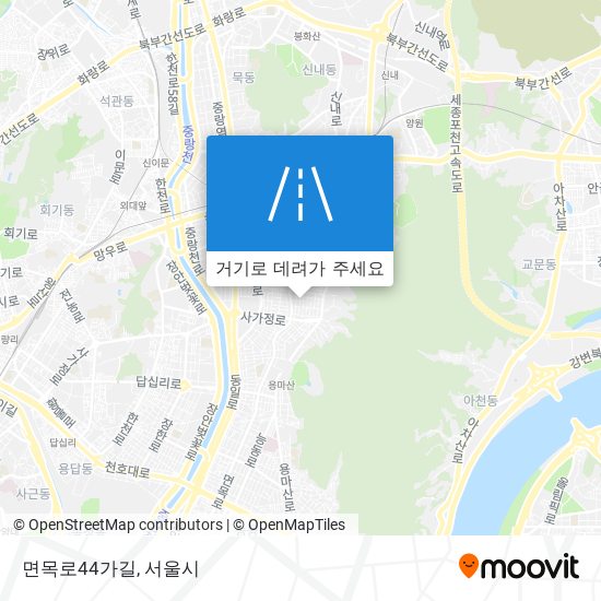 면목로44가길 지도