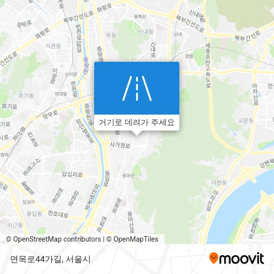 면목로44가길 지도