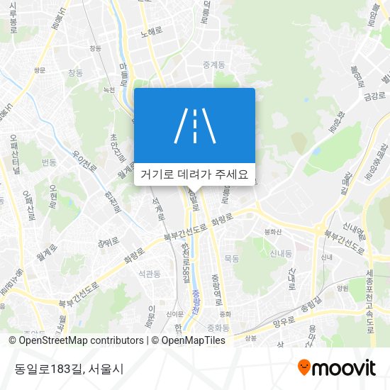 동일로183길 지도