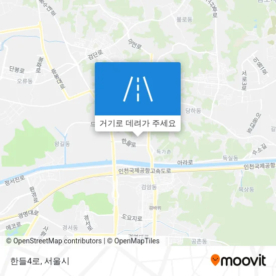 한들4로 지도