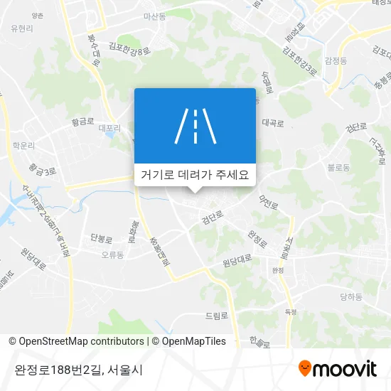 완정로188번2길 지도