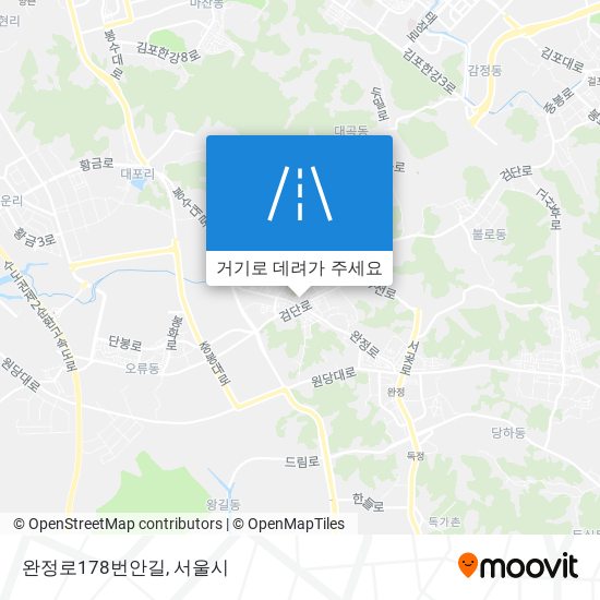 완정로178번안길 지도