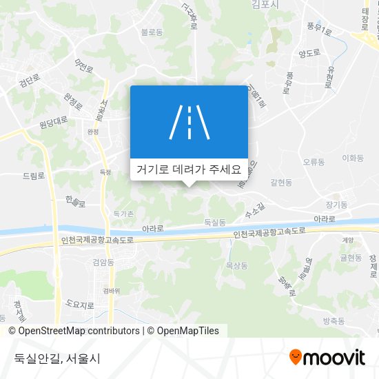 둑실안길 지도