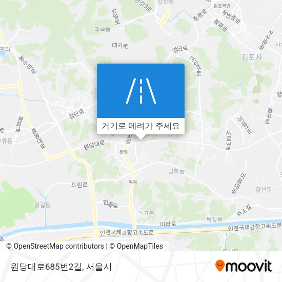 원당대로685번2길 지도
