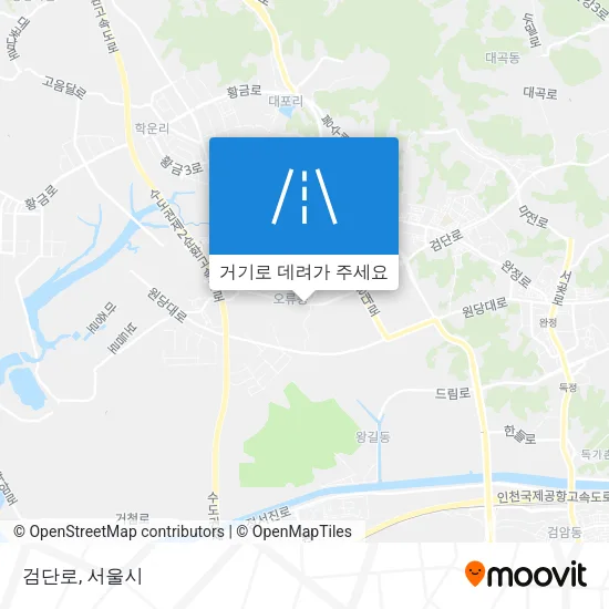 검단로 지도